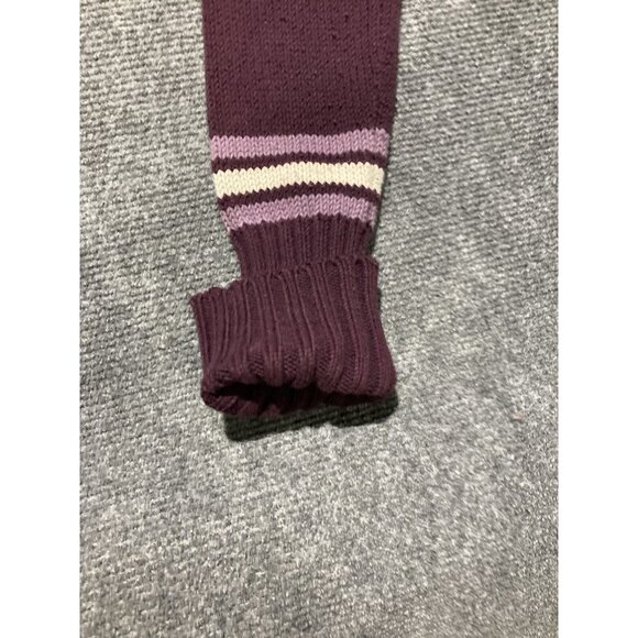 Arizona Hoodie Women’s Size Medium Purple Long Sleeve Button Up - Picture 3 of 11